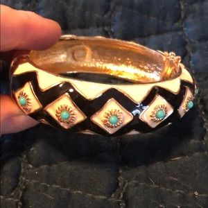J crew enamel embellished bracelet